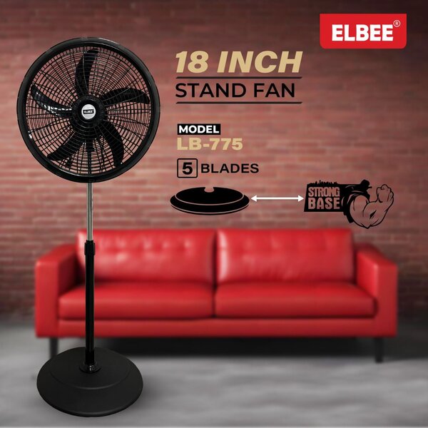 Elbee Standing Fan 18 Inch