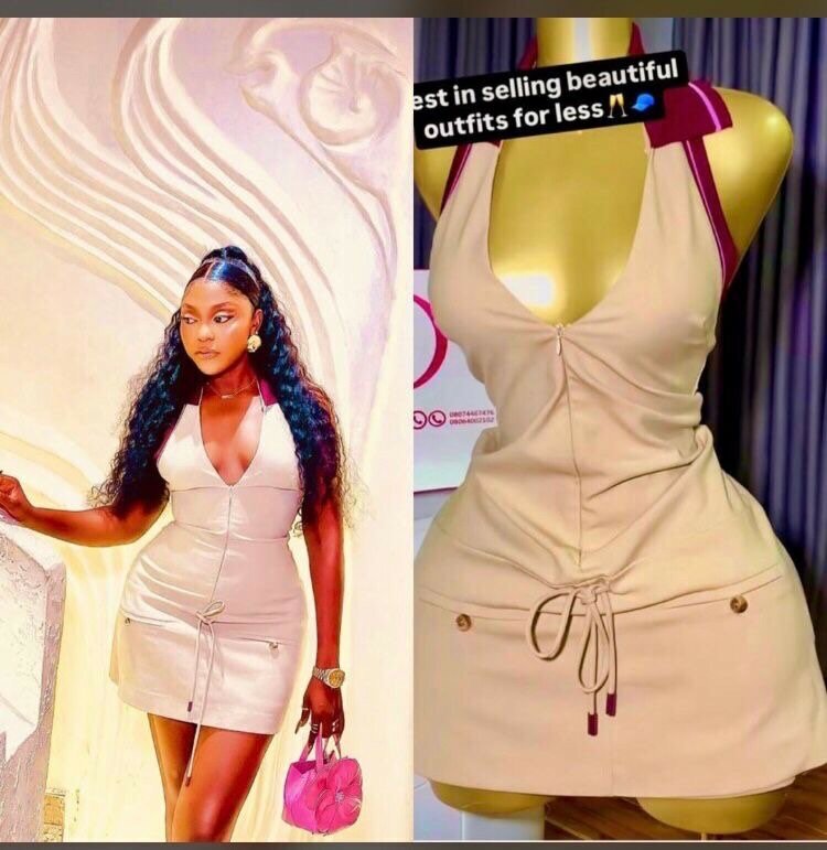 Robe Évasée Étroite Élégante