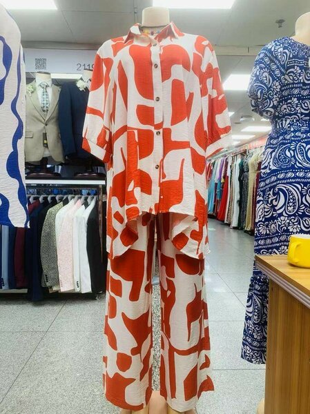 Ensemble tunique et pantalon chic