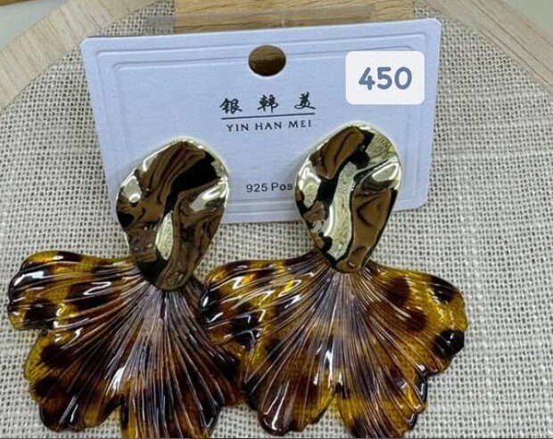 Массивные серьги