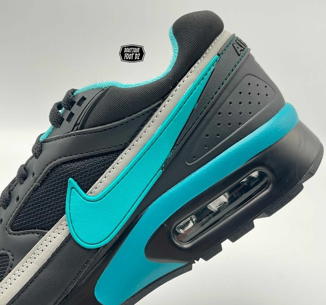 Baskets Air Noires et Turquoise