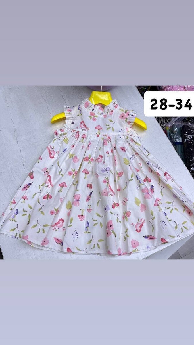 Платье для девочек на лето