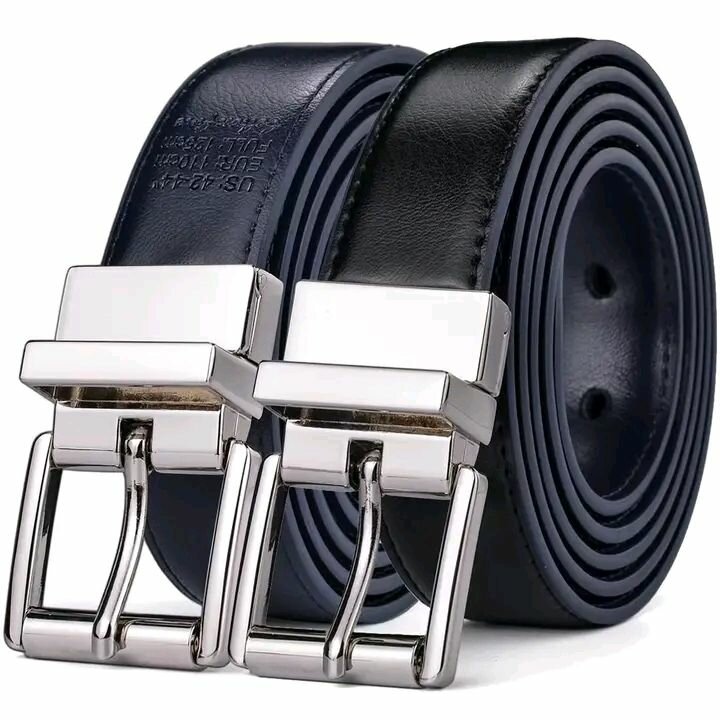 Ceinture en cuir élégante homme