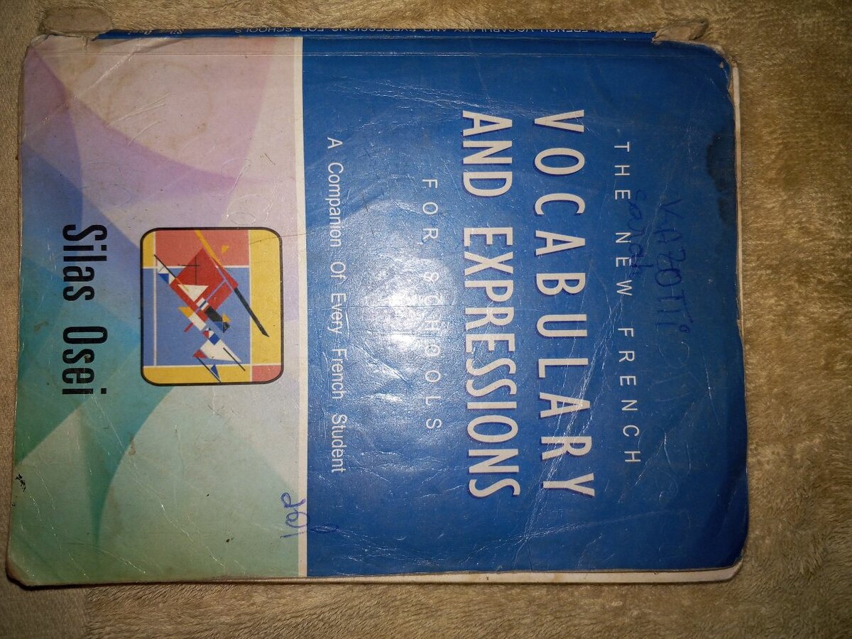 Dictionnaire de Vocabulaire Français