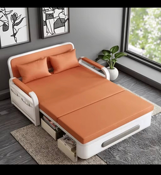 Canapé-lit moderne avec rangement