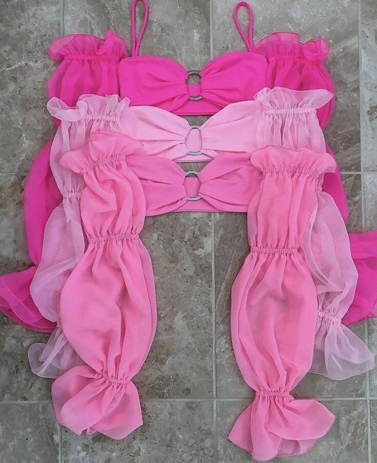 Ensemble de crop tops femme