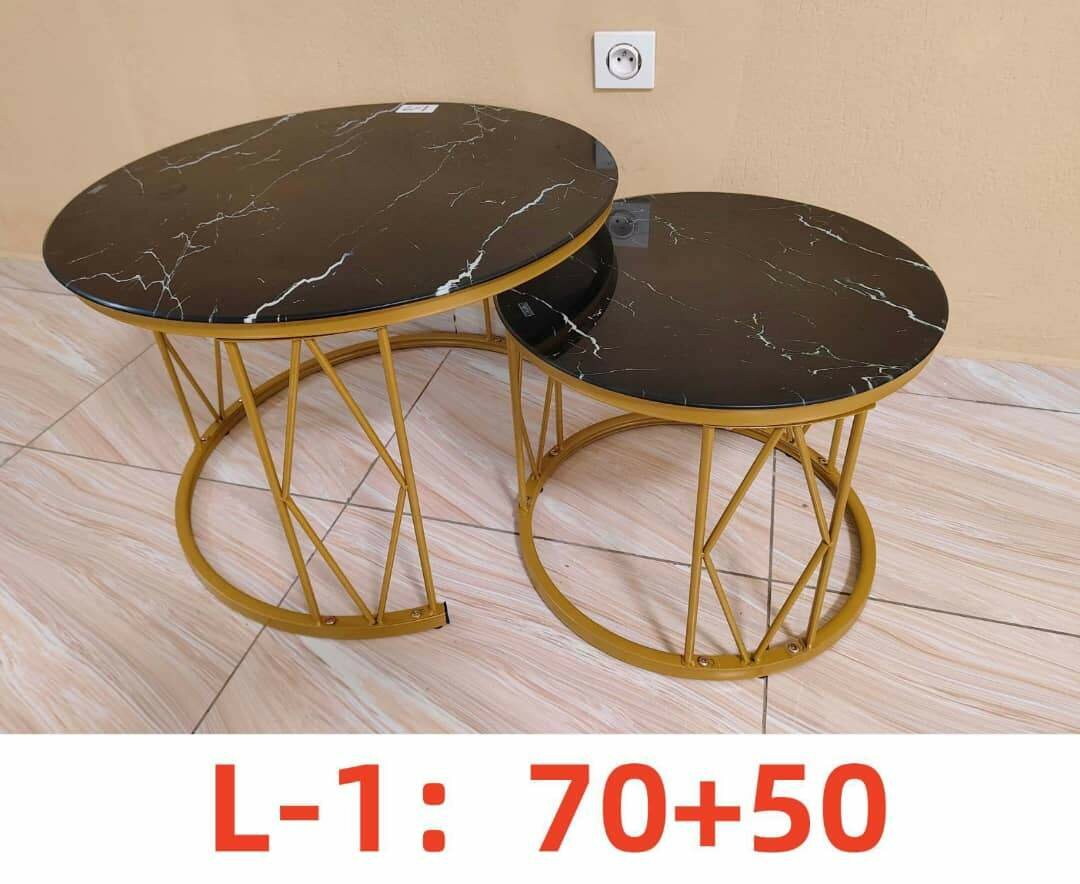 Tables gigognes modernes marbre