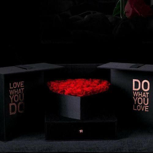 Empty Flower Box Valentine's Day Gift For Celebrations