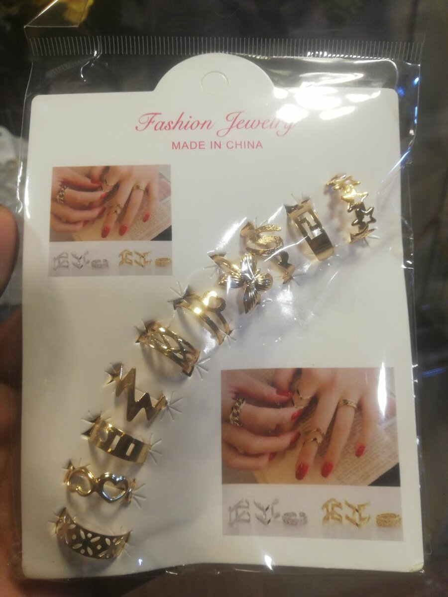 Artificial Jewelry Rings