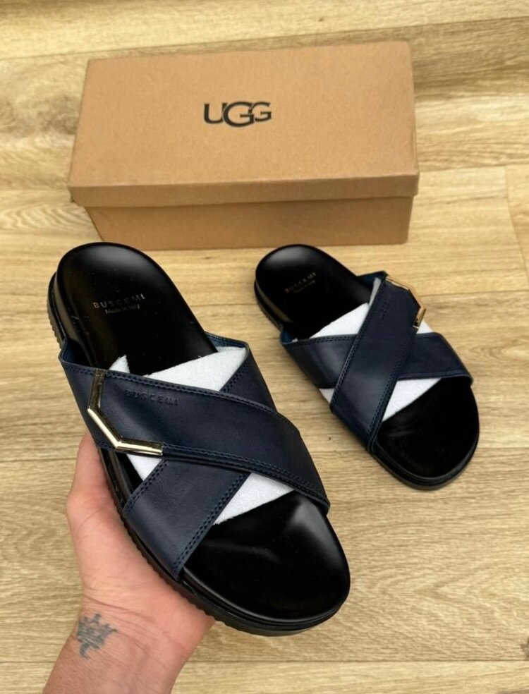 Sandales en cuir pour hommes