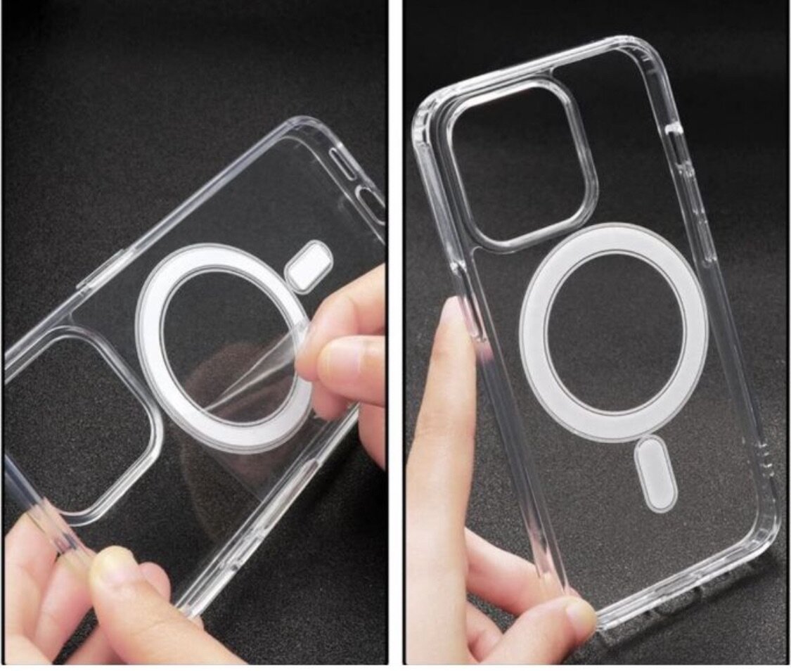 Coque Transparente MagSafe compatible avec IPhone 11 pro