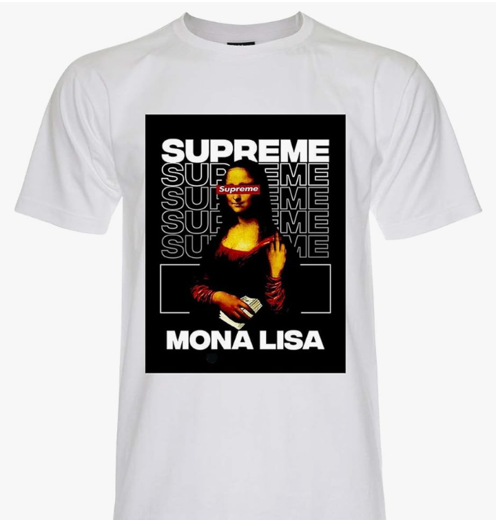 Mona Lisa Supreme Funny T Shirt