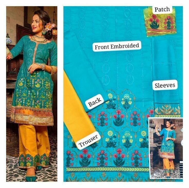 Organza 3 Peace Suit