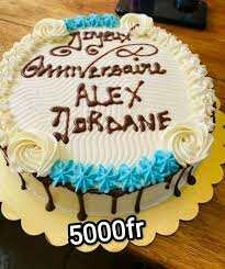 Gâteau d'Anniversaire Personnalisé