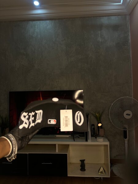 Casquette ajustable noire