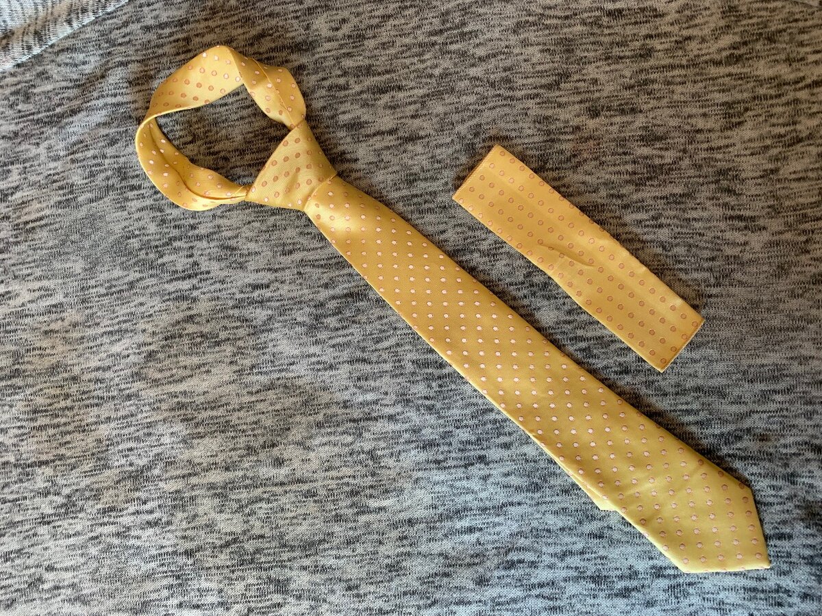 Ties and pocket square