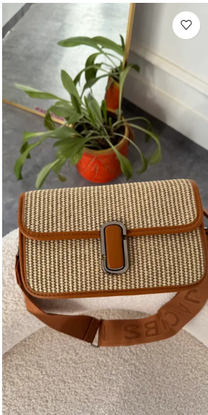 Rachael Brown Straw Handbag
