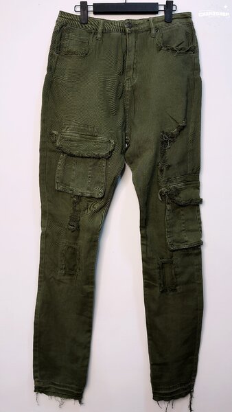 Pantalon cargo vert pour homme
