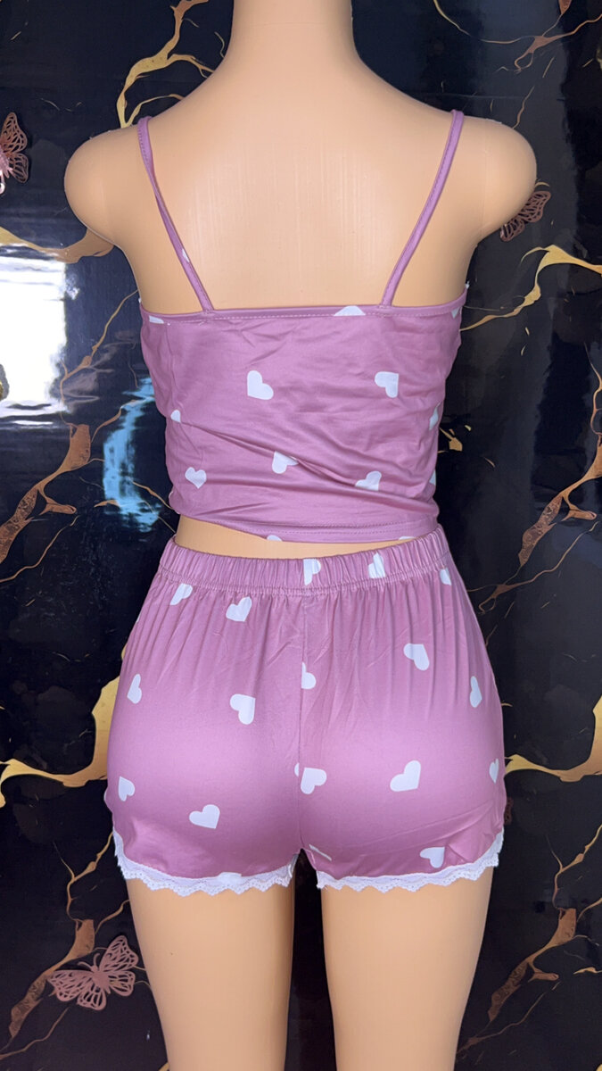 Pijama culotte et haut