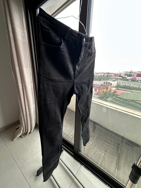 Jeans slim noirs pour hommes