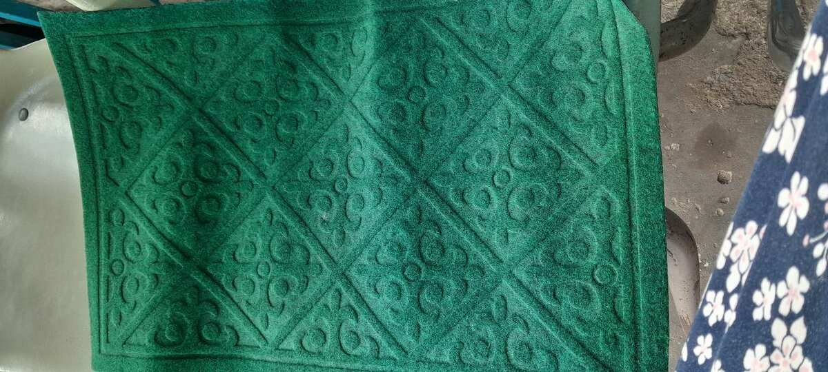 Set de tapis multicolores