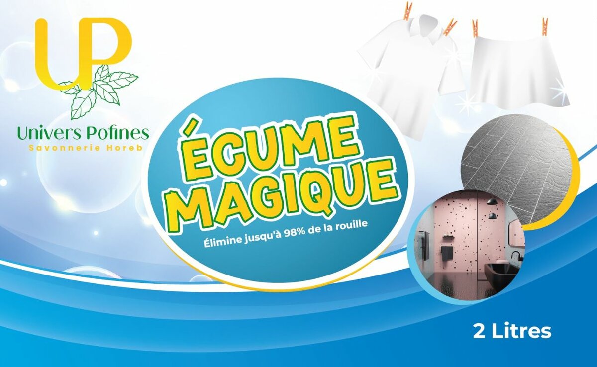 Produit Nettoyant Écume Magique 2L