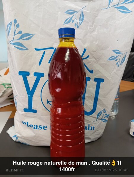Huile Rouge Naturelle 1L