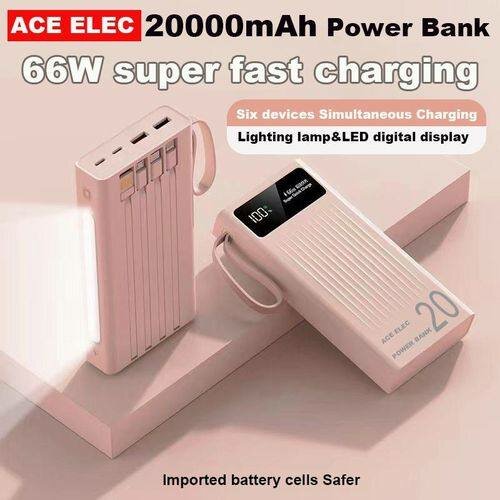 Power Bank 20000mAh 66W Rapide