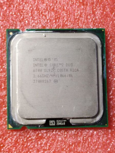 E 6700 Сокет 775 2-ядра