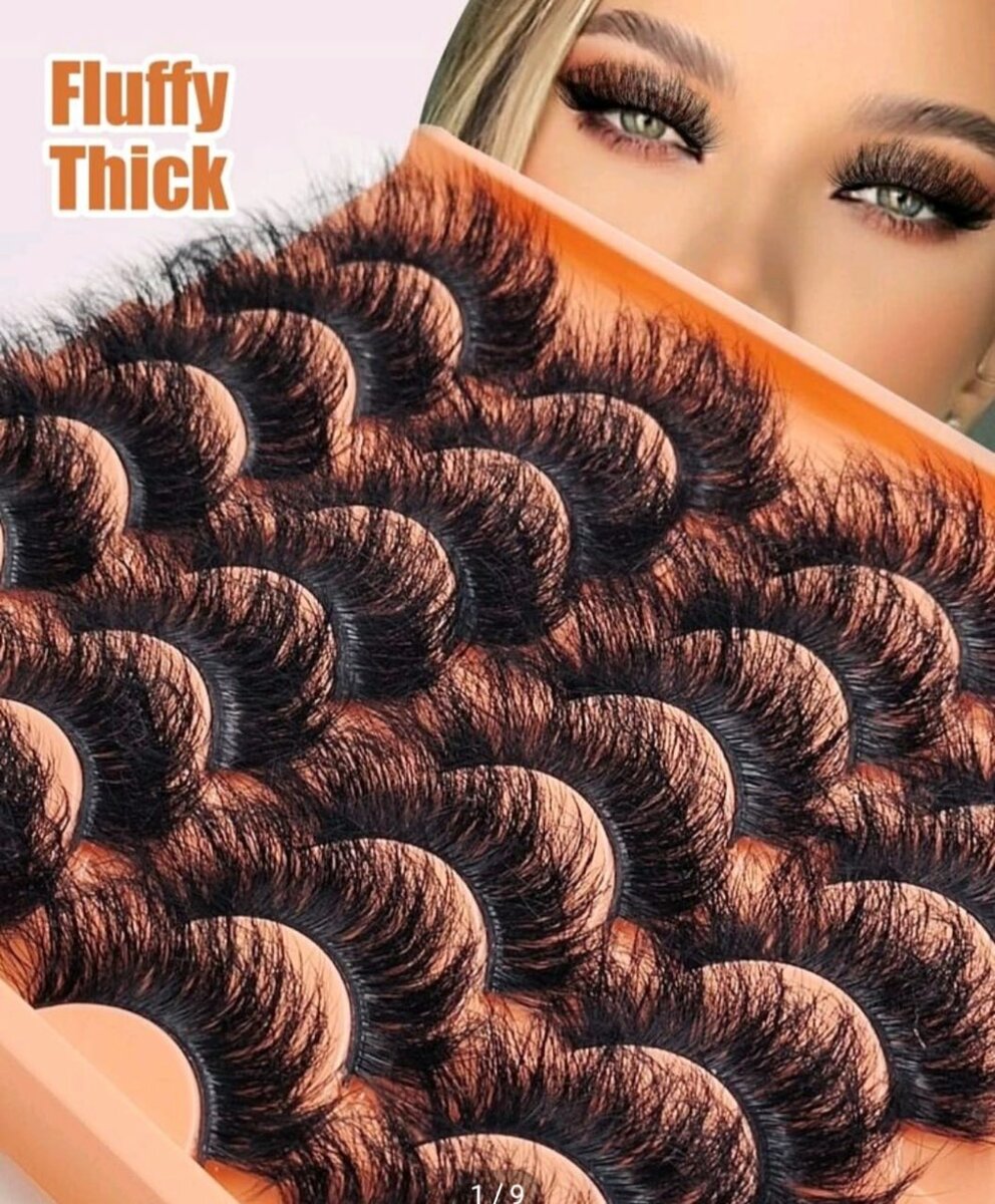 Cils volumineux et épais