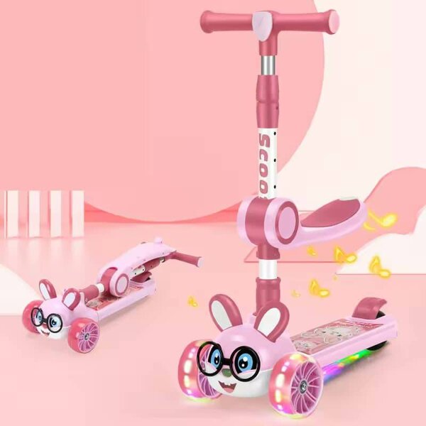 Trottinette Enfant LED Lapin