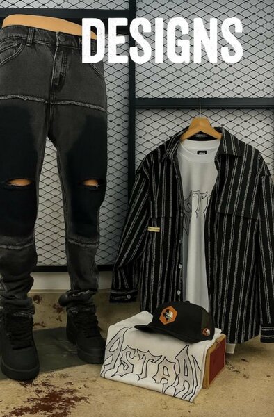 Jeans déchirés mode homme