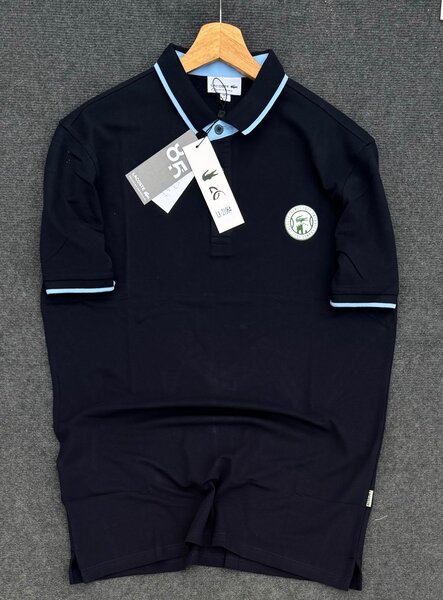 Polo noir pour hommes