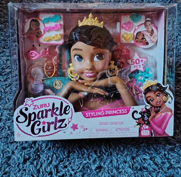 Tête à coiffer princesse Ariel 18 pcs
