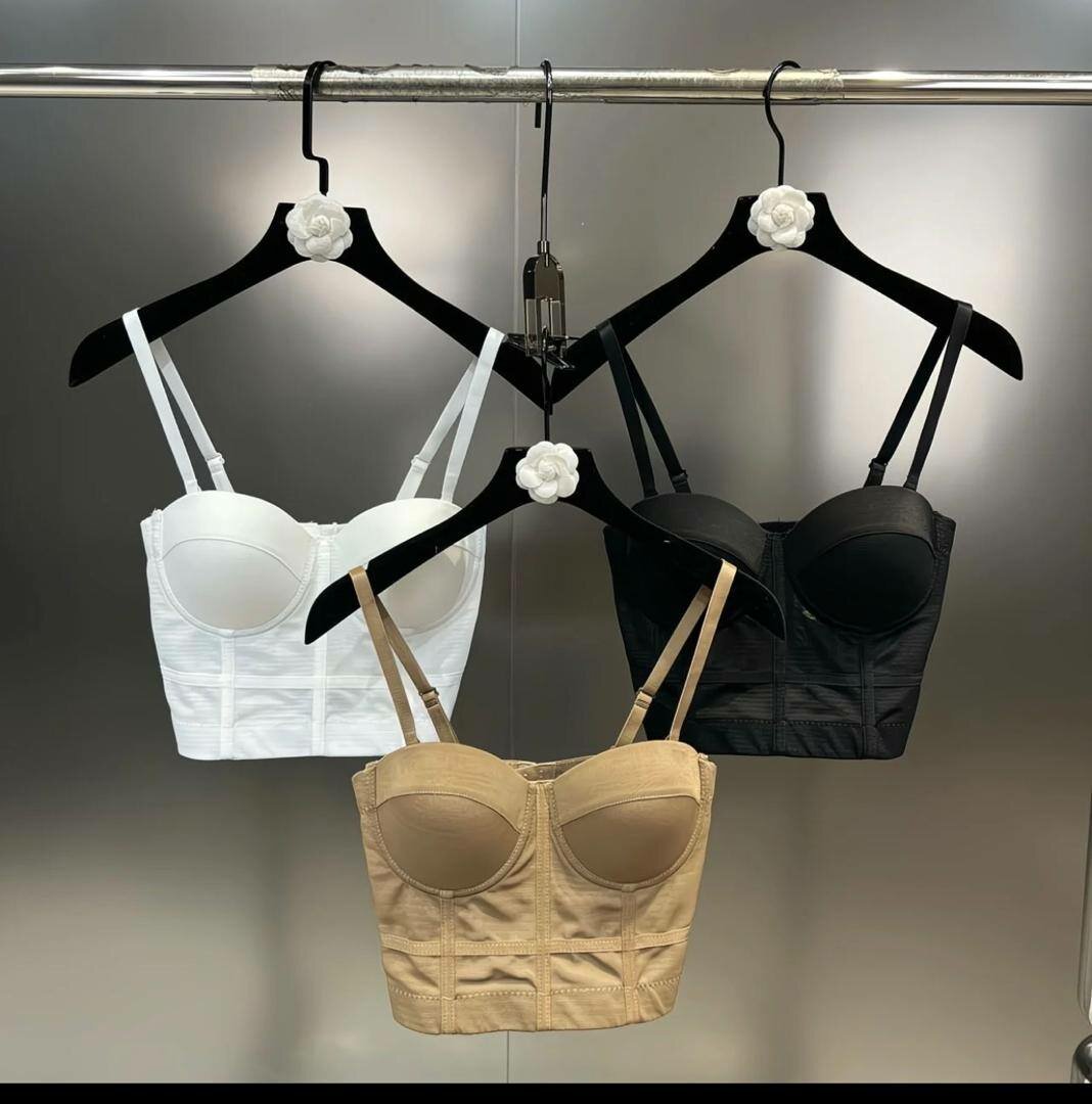 Top bustier sculptant femme
