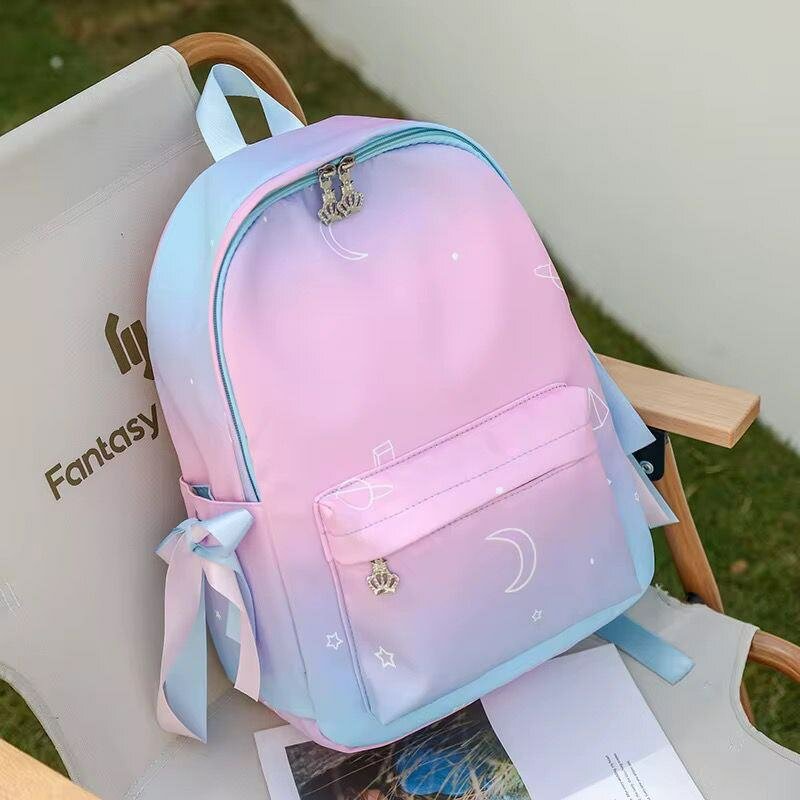 Sac à dos dégradé rose