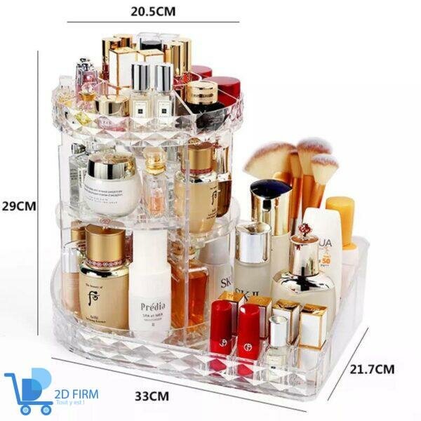 Organisateur tournant maquillage