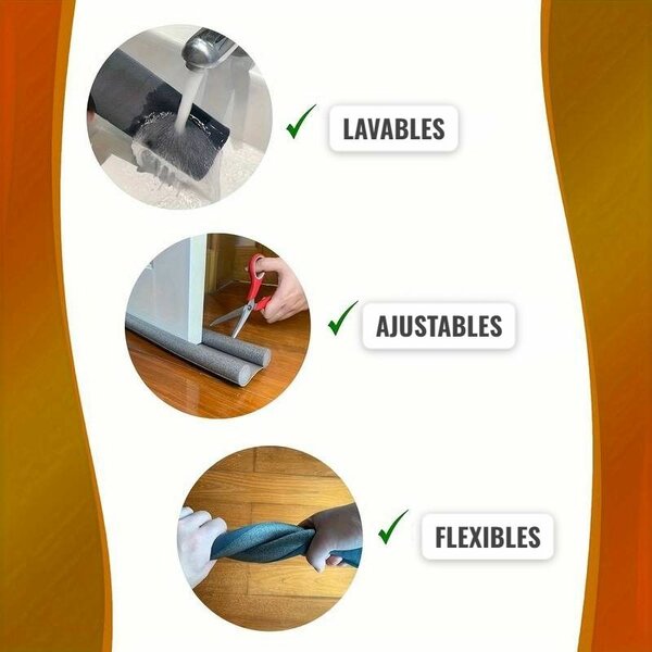 2 Bas de porte (isolateur d'air)