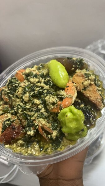 Egusi sans huile rouge