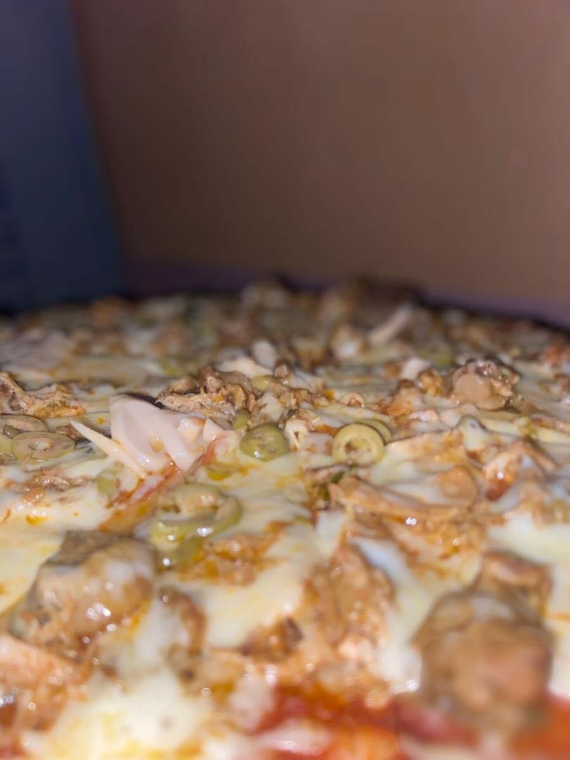 Pizza aux Champignons et Jambon