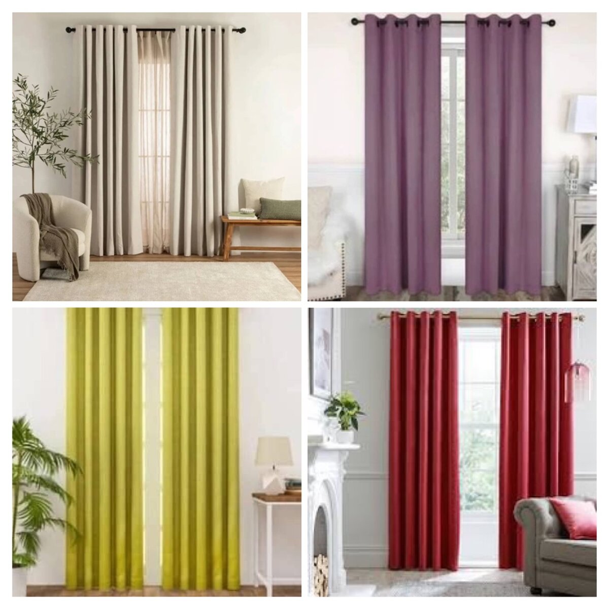 Curtains sets(in pairs )