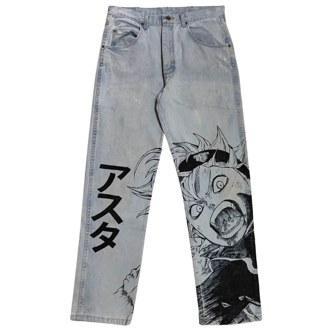 Jeans custom (photo réelle)