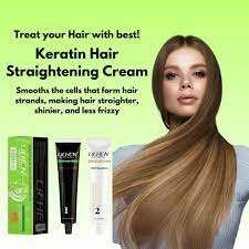 Lichen Keratin Hair Straightening Cream Strong