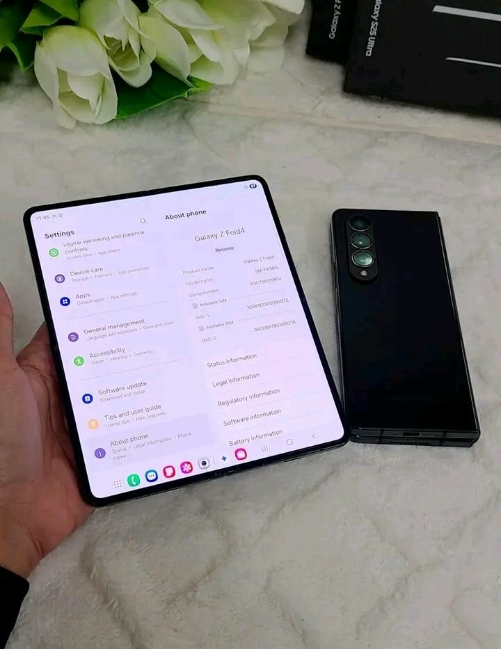 Smartphone pliable Galaxy Z Fold