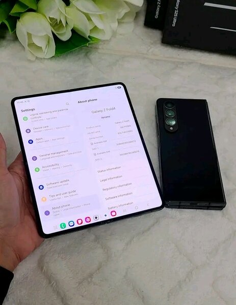 Smartphone pliable Galaxy Z Fold