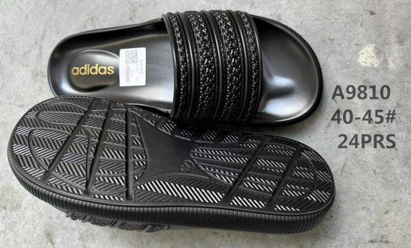 Adidas Claquettes de Plage Noires