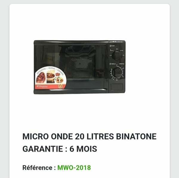 Micro-ondes 20L Binatone
