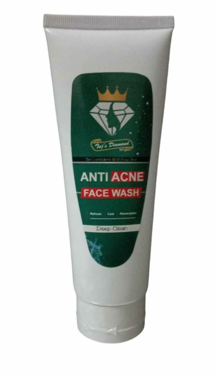 Acne whitening face wash
