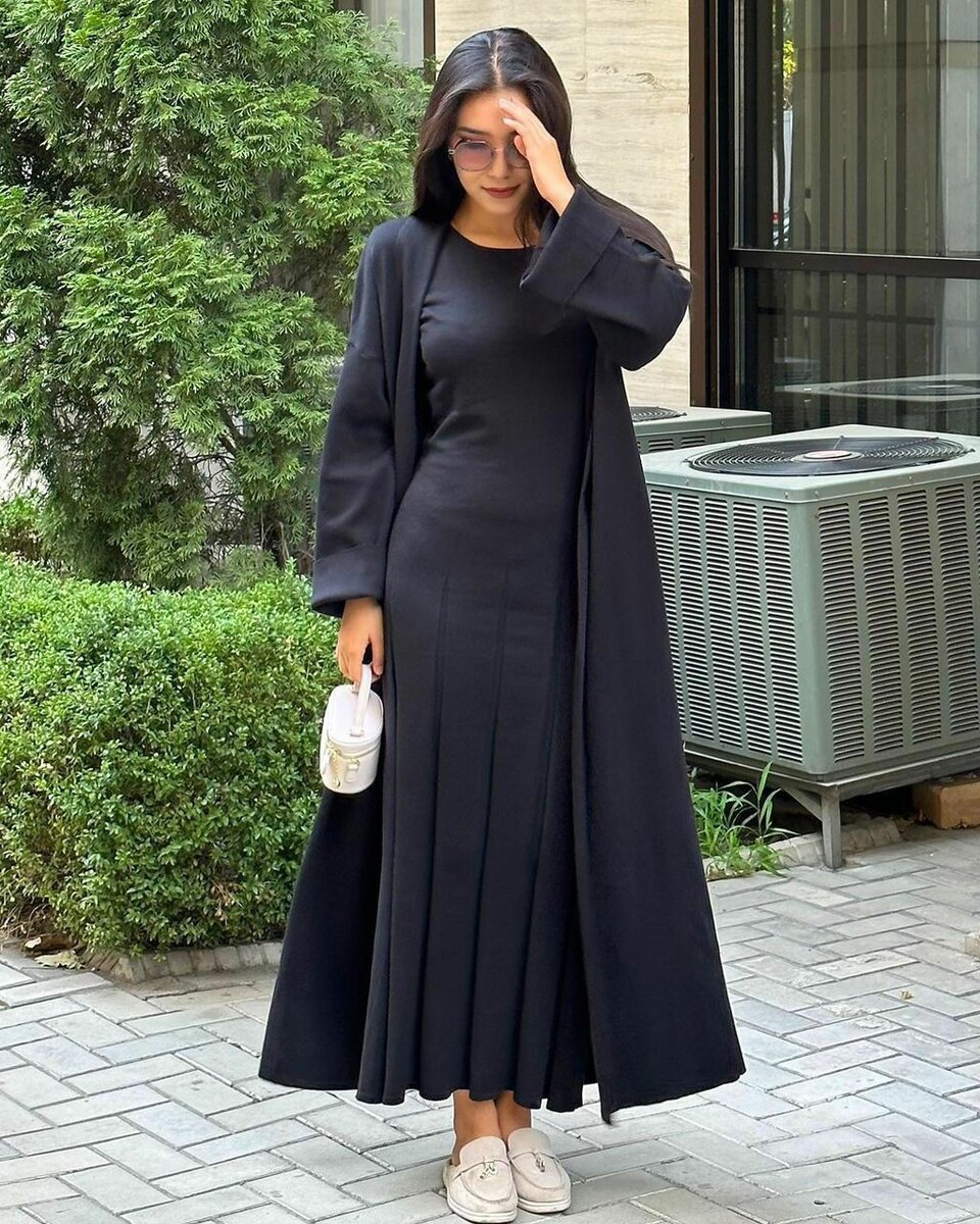 Платье и кардиган