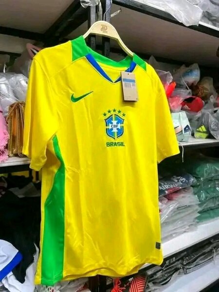 T-shirt de football Brésil